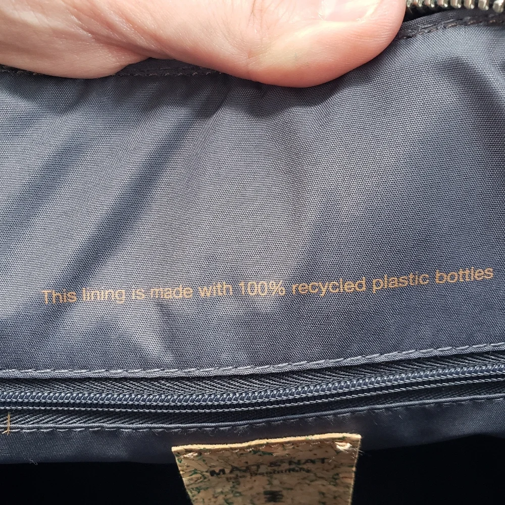 Matt & Nat Cork Bag, Large Cork Backpack - Picture 6 of 9